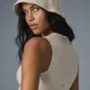 Denim Knit Cloche - Ivory/Oatmilk
