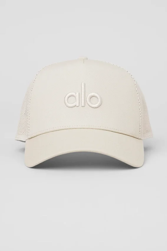 District Trucker Hat - Bone