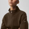 Double Face Wool City Girl Jacket - Espresso