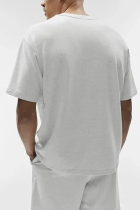 Double Take Short Sleeve – White Heather