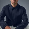 Edition Sueded Jacket - Navy