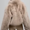 Faux Fur Allure Jacket - Oat