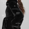 Faux Fur Starstruck Coat - Black