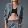 First-Class Blazer - Steel Grey