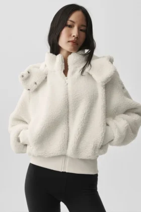 Foxy Sherpa Jacket - Ivory