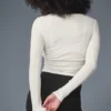 Gather Long Sleeve - Ivory