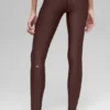 High-Waist Airlift Legging - Brownstone