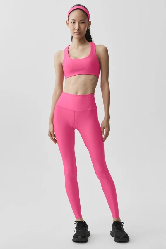High-Waist Airlift Legging - Paradise Pink