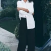 High-Waist Dreamscape Trouser (Long) - Black