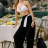 High-Waist Dreamscape Trouser (Regular) - Black