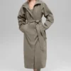 Journey Trench Coat - Light Cocoa