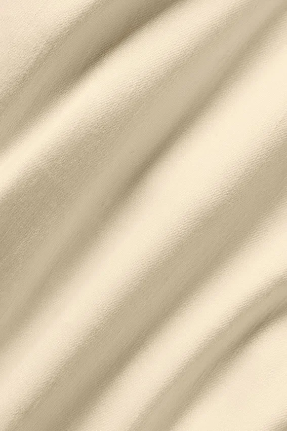 Linen Blend Riviera Wide Leg Pant - Sandy Beige