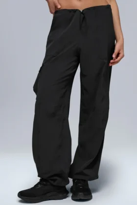 Low Rise Megastar Cargo Pant - Black