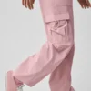 Low Rise Megastar Cargo Pant - Vintage Pink