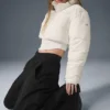 Main Act Corset Puffer - Ivory/Ivory