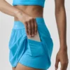 Match Point Tennis Skirt - Azure Blue