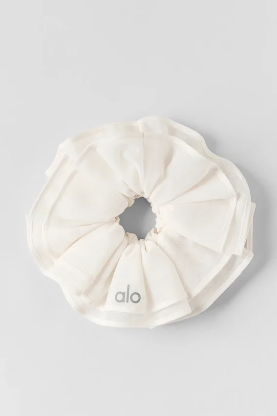 Mesh Sweet Nothing Oversize Scrunchie - Ivory
