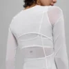 Mesh Winter Twilight Long Sleeve - White