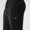 Micro Waffle Fast Break Jogger - Black