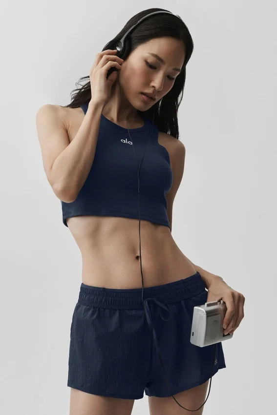 Mid-Rise Go Time Short - Navy
