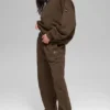 Pinstripe Hoodie - Espresso Pinstripe