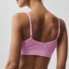 Pointelle Sweater Be Mine Bra - Candy Heart Pink