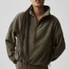 Polar Fleece Retreat Cover up - Olive Tree