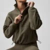 Polar Fleece Retreat Cover up - Olive Tree