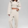 Quilted Starlight Puffer Shrug - Bone