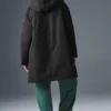 Rain or Shine Puffer Long Coat - Black