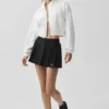 Rally Tennis Skirt - Black