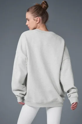 Renown Heavy Weight Crew Neck Pullover – Athletic Heather Grey