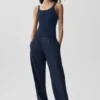 Ribbed Adore Tank - Navy
