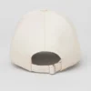 Satin Off-Duty Cap - Creme