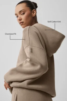 Scholar Hooded Sweater – Gravel