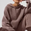 Scholar Hooded Sweater - Mushroom Heather