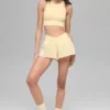 V-Cute Running Short - Candlelight Yellow
