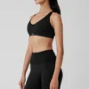 Seamless Ribbed Favorite Bra - Black