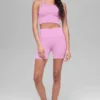 Seamless Ribbed Favorite Bra Tank - Candy Heart Pink