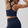 Seamless Ribbed Favorite Bra Tank - Navy