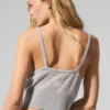 Sheer Cashmere Tank - Athletic Heather Grey