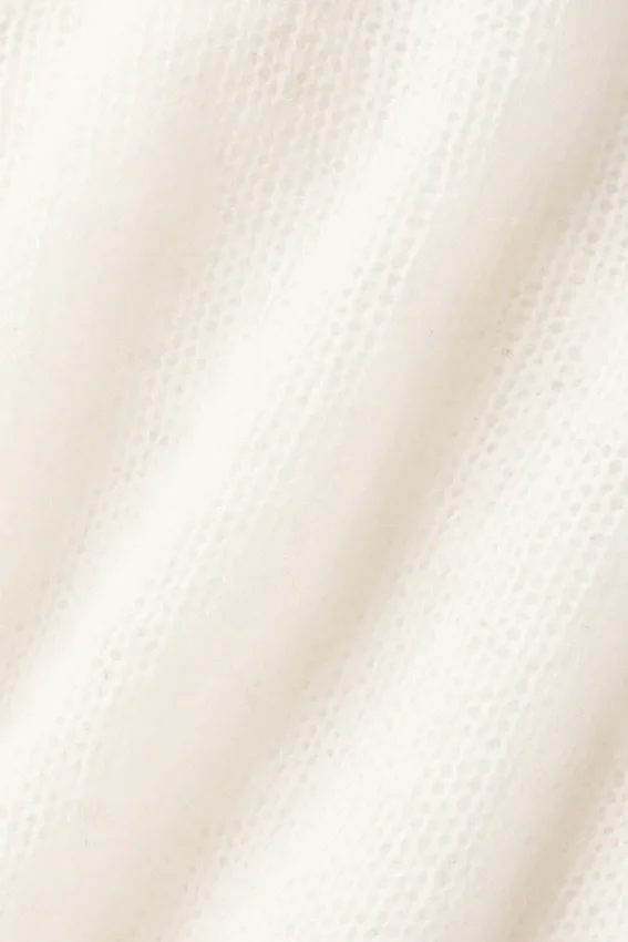 Sheer Cashmere Tank - Ivory