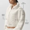 Sherpa Edge Bomber - Ivory