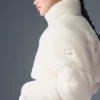 Sherpa Main Act Corset Puffer - Ivory