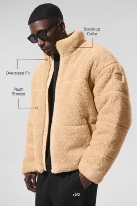 Sherpa Stage Puffer – Camel