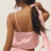 Silk Blend Radiance Tank - Sundrenched Pink