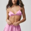 Silk Luminous Bra - Candy Heart Pink