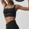 Slit Bra - Black