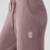 Snuggle up Sweater High-Waist Wide Leg Pant - Mushroom