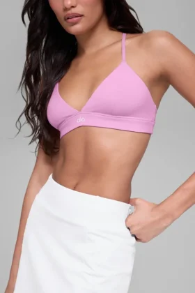 Splendor Bra – Candy Heart Pink/White